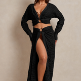 Sera Maxi Sarong - Black