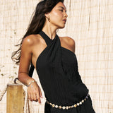 Amore Shell Detail Chain Belt