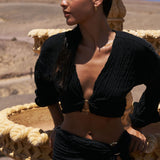 Noa Relaxed Shirt - Black