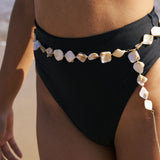 Amore Shell Detail Chain Belt