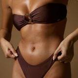 Jara High Leg Brazilian - Espresso