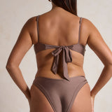 Jara High Leg Brazilian - Latte