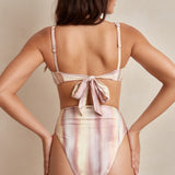 Aira High Waisted Bikini Bottoms - Tierra