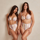 Aira High Waisted Bikini Bottoms - Tierra