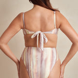 Aira High Waisted Bikini Bottoms - Tierra