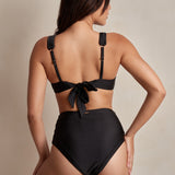 Rio Full Cup Bikini Top - Black