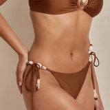 Savanna Tie Side Bikini Bottoms - Sienna