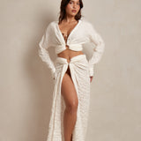 Sera Maxi Sarong - Coconut