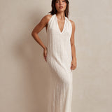 Vela Backless Maxi Dress - Coconut